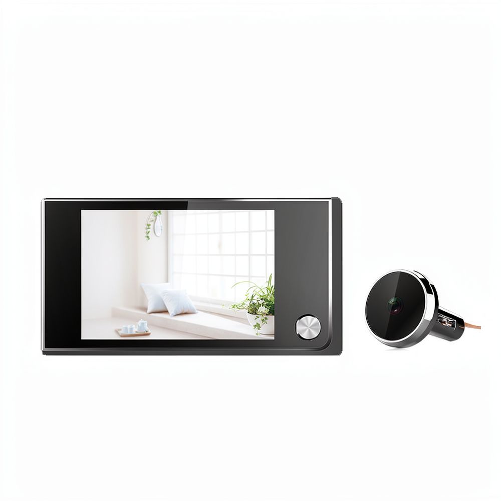 Home Security Front Door Camera - كاميرا إلكترونية للباب مع شاشة عالية
