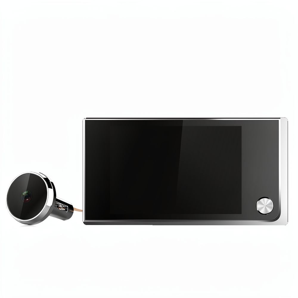 كاميرا إلكترونية للباب مع شاشة - مراجعة Home Security Front Door Camera وسعره