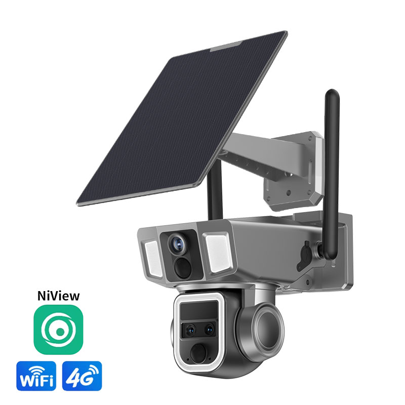 كاميرا IP لاسلكية تعمل بالطاقة - مراجعة Home Security Flood Lights وسعره