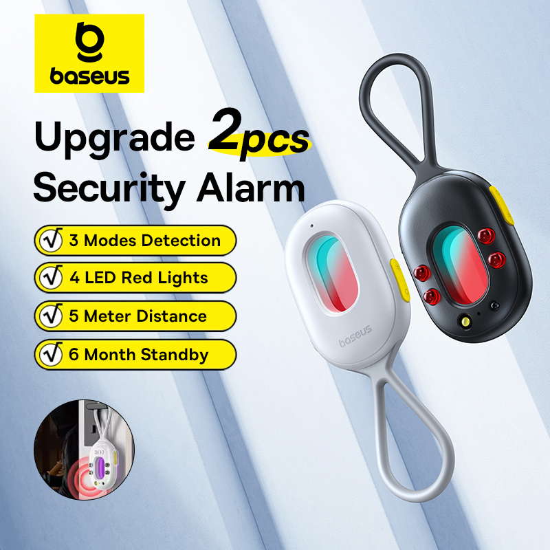 Baseus 2 قطعة كاشف إنذار الأمن - مراجعة Home Security Front Door Camera وسعره