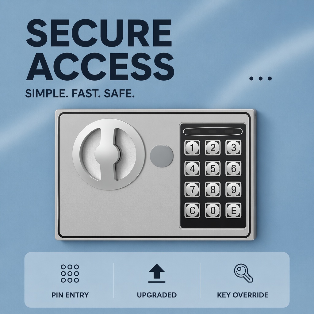 خزنة إلكترونية رقمية من الفولا - مراجعة Home Security Items وسعره