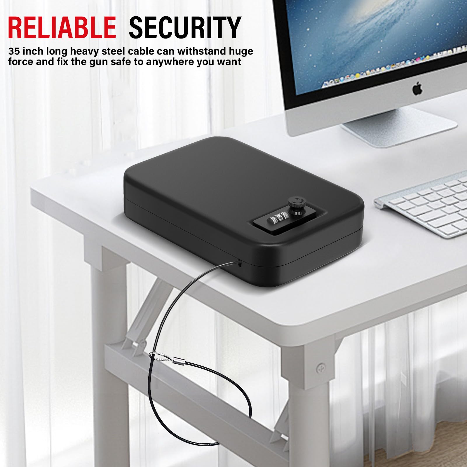 صندوق الأمان الآمن الشخصي مع ق - مراجعة Home Security Box وسعره