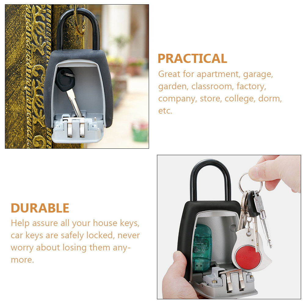 صندوق أمان معدني لتخزين المفات - مراجعة Home Security Box وسعره